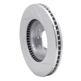 Dynamic Friction 2003-2005 Kia Sedona Front Left Slotted Silver Brake Rotor by Dynamic Friction Company 611-21022L