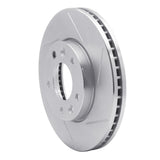 Dynamic Friction 2003-2005 Kia Sedona Front Right Slotted Silver Brake Rotor by Dynamic Friction Company 611-21022R