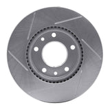 Dynamic Friction 2003-2005 Kia Sedona Front Right Slotted Silver Brake Rotor by Dynamic Friction Company 611-21022R