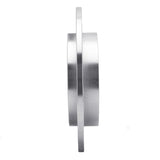 Dynamic Friction 1988-1994 Volvo 740/745/760/780 Rear Left Slotted Silver Brake Rotor by Dynamic Friction Company 611-27014L