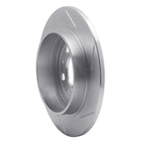 Dynamic Friction 1988-1994 Volvo 740/745/760/780 Rear Left Slotted Silver Brake Rotor by Dynamic Friction Company 611-27014L