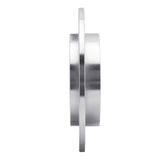 Dynamic Friction 1988-1994 Volvo 740/745/760/780 Rear Right Slotted Silver Brake Rotor by Dynamic Friction Company 611-27014R