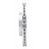 Dynamic Friction 1998-2004 Volvo C70/S70/V70 Front Left Slotted Silver Brake Rotor by Dynamic Friction Company 611-27022L