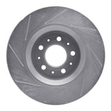 Dynamic Friction 1998-2004 Volvo C70/S70/V70 Front Right Slotted Silver Brake Rotor by Dynamic Friction Company 611-27022R