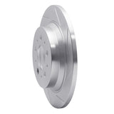 Dynamic Friction 1999-2009 Volvo S60/S80/V70/XC70 Rear Right Slotted Silver Brake Rotor by Dynamic Friction Company 611-27024R