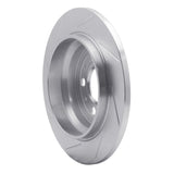 Dynamic Friction 1999-2009 Volvo S60/S80/V70/XC70 Rear Right Slotted Silver Brake Rotor by Dynamic Friction Company 611-27024R