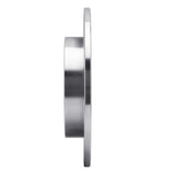 Dynamic Friction 2000-2007 Volvo S40 Rear Left Slotted Silver Brake Rotor by Dynamic Friction Company 611-27027L