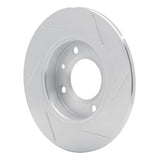 Dynamic Friction 1989-1991 Peugeot 405 Rear Left Slotted Silver Brake Rotor by Dynamic Friction Company 611-28005L