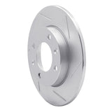 Dynamic Friction 1989-1991 Peugeot 405 Rear Right Slotted Silver Brake Rotor by Dynamic Friction Company 611-28005R