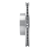 Dynamic Friction 1984-1985 BMW 318i Front Right Slotted Silver Brake Rotor