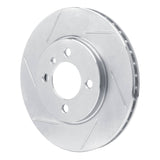 Dynamic Friction 1984-1991 BMW 318i Front Left Slotted Silver Brake Rotor by Dynamic Friction Company 611-31017L