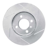 Dynamic Friction 1984-1991 BMW 318i Front Left Slotted Silver Brake Rotor by Dynamic Friction Company 611-31017L