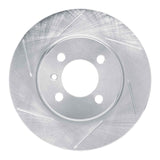 Dynamic Friction 1984-1991 BMW 318i Front Left Slotted Silver Brake Rotor by Dynamic Friction Company 611-31017L