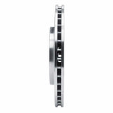 Dynamic Friction 1984-1991 BMW 318i Front Left Slotted Silver Brake Rotor by Dynamic Friction Company 611-31017L