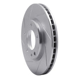 Dynamic Friction 1988-1991 BMW M3 Front Left Slotted Silver Brake Rotor by Dynamic Friction Company 611-31022L