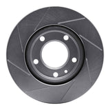 Dynamic Friction 1988-1991 BMW M3 Front Right Slotted Silver Brake Rotor by Dynamic Friction Company 611-31022R