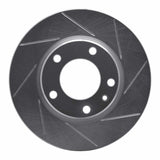 Dynamic Friction 1988-1991 BMW M3 Front Right Slotted Silver Brake Rotor by Dynamic Friction Company 611-31022R