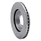 Dynamic Friction 1988-1991 BMW M3 Front Right Slotted Silver Brake Rotor by Dynamic Friction Company 611-31022R