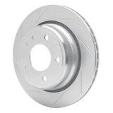 Dynamic Friction 1988-1994 BMW 740i Rear Left Slotted Silver Brake Rotor by Dynamic Friction Company 611-31025L
