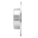 Dynamic Friction 1988-1991 BMW M3 Rear Left Slotted Silver Brake Rotor by Dynamic Friction Company 611-31026L
