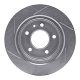 Dynamic Friction 1988-1991 BMW M3 Rear Right Slotted Silver Brake Rotor by Dynamic Friction Company 611-31026R