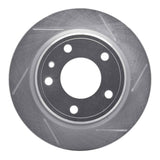 Dynamic Friction 1988-1991 BMW M3 Rear Right Slotted Silver Brake Rotor by Dynamic Friction Company 611-31026R