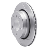 Dynamic Friction 1996-2005 BMW 320i Rear Right Slotted Silver Brake Rotor by Dynamic Friction Company 611-31042R