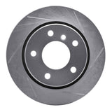 Dynamic Friction 1996-2005 BMW 320i Rear Right Slotted Silver Brake Rotor by Dynamic Friction Company 611-31042R