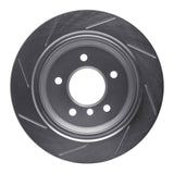 Dynamic Friction 1996-2003 BMW 525i Rear Right Slotted Silver Brake Rotor by Dynamic Friction Company 611-31044R
