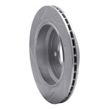 Dynamic Friction 1996-2003 BMW 525i Rear Right Slotted Silver Brake Rotor by Dynamic Friction Company 611-31044R