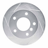 Dynamic Friction 1996-2002 BMW Z3 Rear Left Slotted Silver Brake Rotor by Dynamic Friction Company 611-31045L