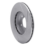 Dynamic Friction 1999-2008 BMW 323i Front Left Slotted Silver Brake Rotor by Dynamic Friction Company 611-31046L