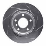 Dynamic Friction 1999-2008 BMW 323i Front Right Slotted Silver Brake Rotor by Dynamic Friction Company 611-31046R