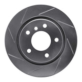 Dynamic Friction 1999-2008 BMW 323i Front Right Slotted Silver Brake Rotor by Dynamic Friction Company 611-31046R