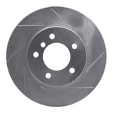 Dynamic Friction 1999-2006 BMW 323i Rear Left Slotted Silver Brake Rotor by Dynamic Friction Company 611-31047L