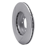 Dynamic Friction 1999-2006 BMW 323i Rear Left Slotted Silver Brake Rotor by Dynamic Friction Company 611-31047L