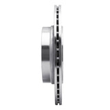 Dynamic Friction 1999-2006 BMW 323i Rear Right Slotted Silver Brake Rotor by Dynamic Friction Company 611-31047R