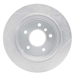 Dynamic Friction 2001-2005 BMW 325ix Rear Left Slotted Silver Brake Rotor by Dynamic Friction Company 611-31052L