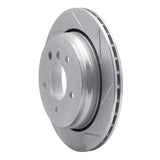 Dynamic Friction 2001-2005 BMW 325ix Rear Right Slotted Silver Brake Rotor by Dynamic Friction Company 611-31052R