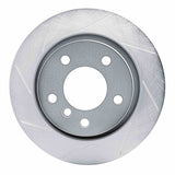 Dynamic Friction 2003-2008 BMW Z4 Rear Left Slotted Silver Brake Rotor by Dynamic Friction Company 611-31061L