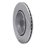 Dynamic Friction 2007-2015 BMW 325ci (Mexico) Front Right Slotted Silver Brake Rotor by Dynamic Friction Company 611-31082R
