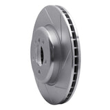 Dynamic Friction 2011-2019 BMW 535d Front Right Slotted Silver Brake Rotor by Dynamic Friction Company 611-31097R