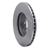 Dynamic Friction 2011-2019 BMW 535d Front Right Slotted Silver Brake Rotor by Dynamic Friction Company 611-31097R