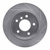 Dynamic Friction 2009-2016 BMW Z4 Rear Right Slotted Silver Brake Rotor by Dynamic Friction Company 611-31098R