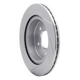 Dynamic Friction 2009-2016 BMW Z4 Rear Right Slotted Silver Brake Rotor by Dynamic Friction Company 611-31098R