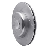 Dynamic Friction 2010-2019 BMW 535i Rear Left Slotted Silver Brake Rotor by Dynamic Friction Company 611-31106L