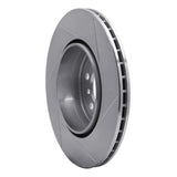 Dynamic Friction 2010-2019 BMW 535i Rear Left Slotted Silver Brake Rotor by Dynamic Friction Company 611-31106L