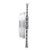 Dynamic Friction 2012-2020 BMW 328i RWD Rear Left Slotted Silver Brake Rotor by Dynamic Friction Company 611-31109L
