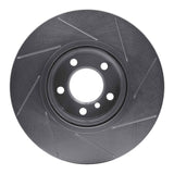 Dynamic Friction 2012-2018 BMW 228i Front Left Slotted Silver Brake Rotor by Dynamic Friction Company 611-31121L