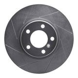 Dynamic Friction 2012-2018 BMW 228i Front Left Slotted Silver Brake Rotor by Dynamic Friction Company 611-31121L